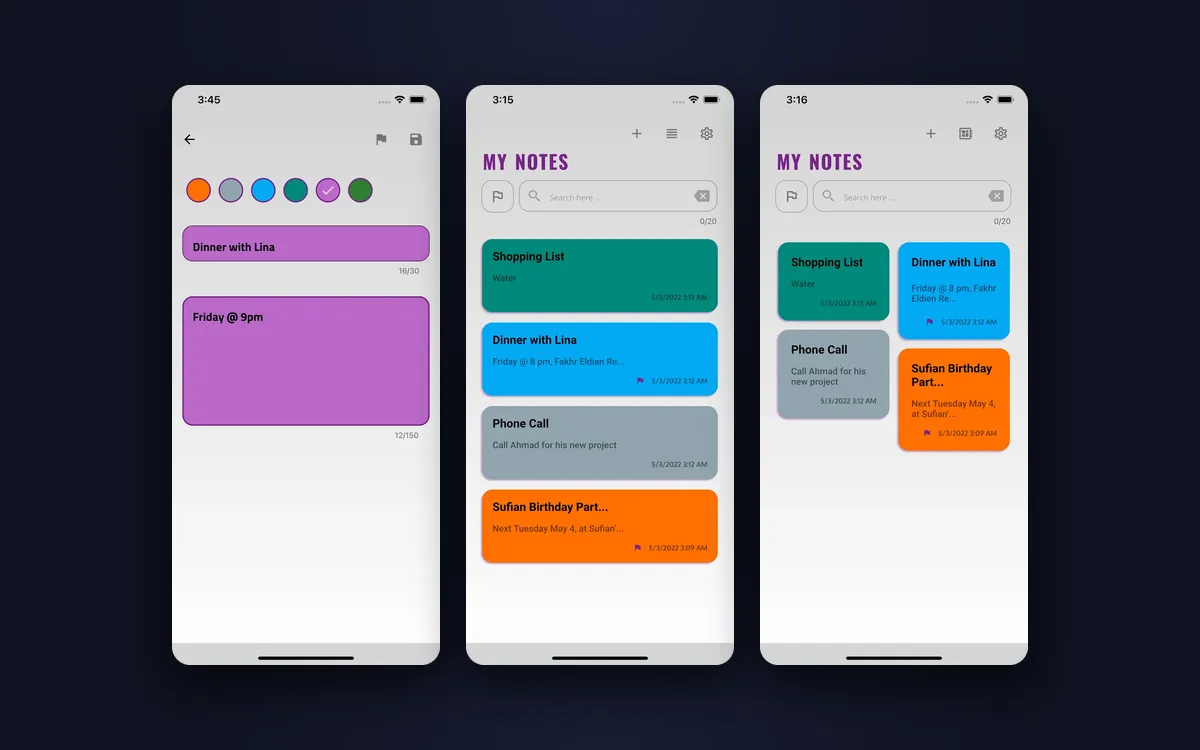Color Notes